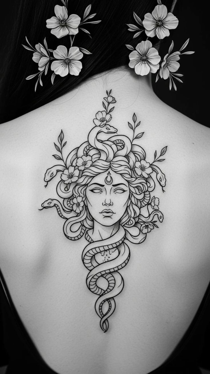 Arte de tatuagem 6 - Medusa