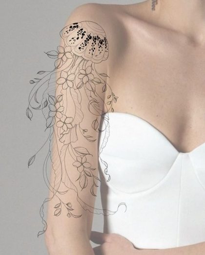 Arte de tatuagem 1 - Mãe dagua